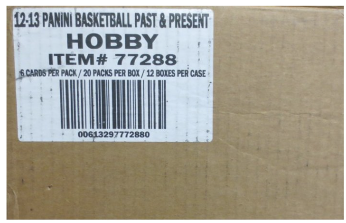 2012-13 Panini Past and Present Basketball Hobby 12-Box Case