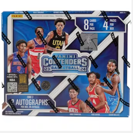 2023/24 Panini Contenders Basketball Hobby 12 Box Case
