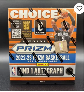 2022/23 Panini Prizm Basketball Choice 20 Box Case