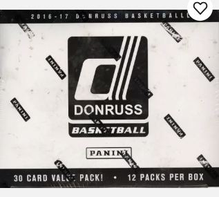 2016/17 Panini Donruss Basketball Fat Pack 12 Box Case