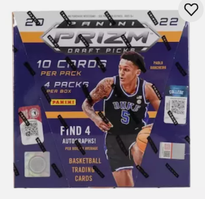 2022/23 Panini Prizm Collegiate Draft Picks Basketball 1st Off The Line Box