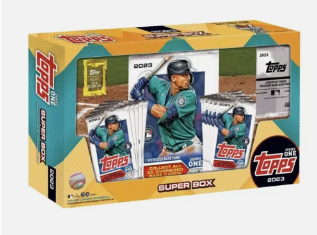 2023 Topps Series 1 Baseball Super Box
