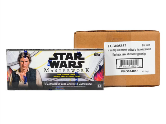 2024 Topps Star Wars Masterwork Hobby 8 Box Case