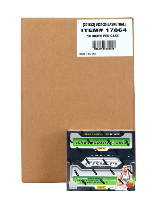 2024/25 Panini Prizm Deca Basketball Hobby 10-Box Case
