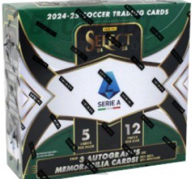 2024/25 Panini Select Serie A Soccer Hobby 12 Box Case