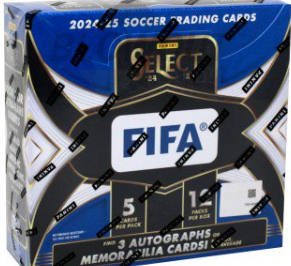 2024/25 Panini Select FIFA Soccer Hobby 12 Box Case