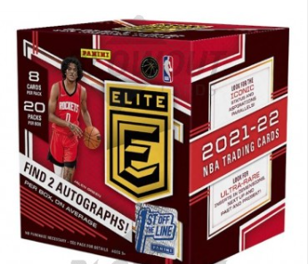 2021/22 Panini Donruss Elite Basketball 1st Off The Line Hobby Box