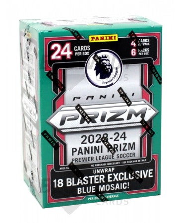 2023/24 Panini Prizm Premier League Soccer Hobby Blaster 20 Box Case